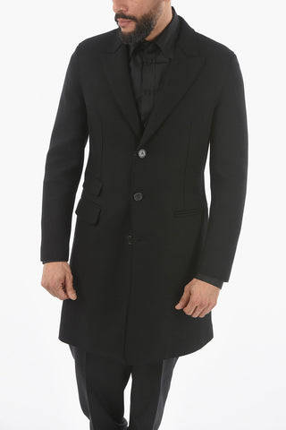RAW CUT CROMBIE Cappotto Semifoderato con Tasca con Aletta e Revers a Lancia