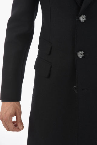 RAW CUT CROMBIE Cappotto Semifoderato con Tasca con Aletta e Revers a Lancia