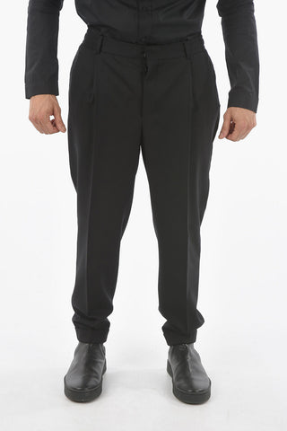 CC COLLECTION Single Pleat Virgin Wool RESET Pants