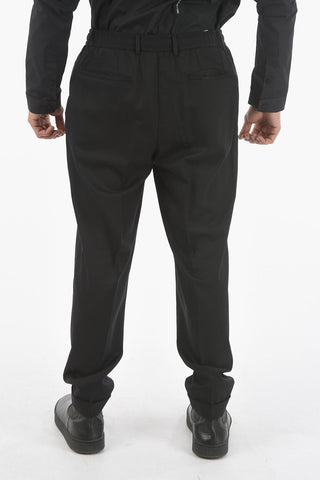 CC COLLECTION Single Pleat Virgin Wool RESET Pants
