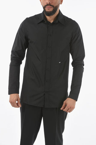 OTHELO Unlined Shirt with Logo and Polo Collar