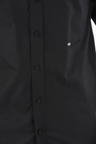 OTHELO Unlined Shirt with Logo and Polo Collar