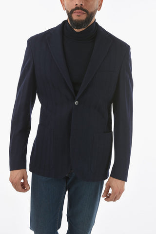 Unlined GATE Blazer with Welt Pocket