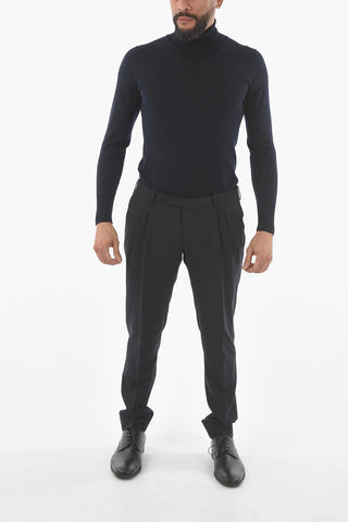 CC COLLECTION Pantaloni Foderati con Gancetti e Pinces