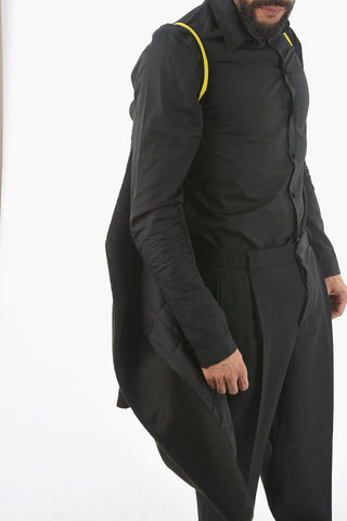 CC COLLECTION Lined Padded Coat with Zip and Buttons
