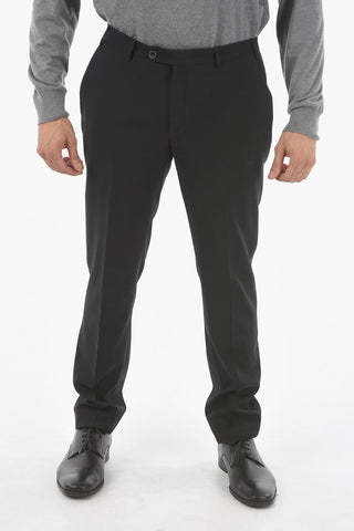 Pantaloni con Chiusura con Zip e Bottoni