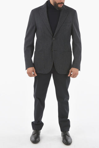 T PROJECT Wool Lined Blazer with Side Vents