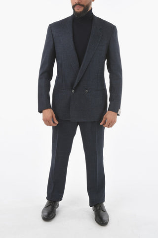 Half-Lined Suit with Welt Pocket and Notch Lapel