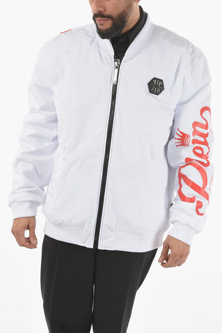HOMME EST.1978 Padded 2 Pockets Bomber with Zip Closure