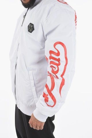 HOMME EST.1978 Padded 2 Pockets Bomber with Zip Closure