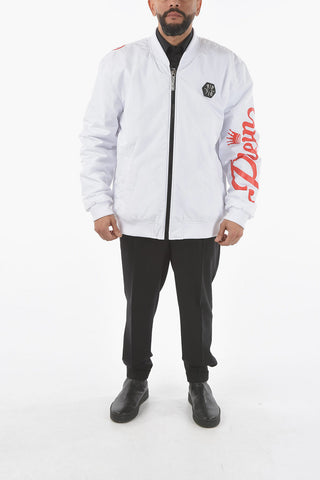 HOMME EST.1978 Padded 2 Pockets Bomber with Zip Closure