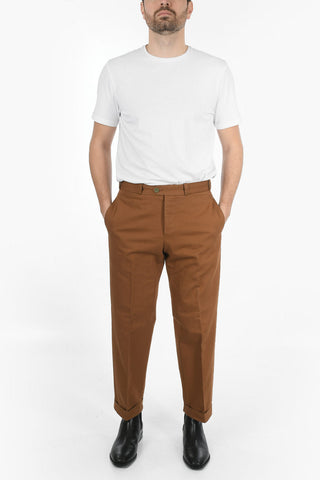 Pantaloni THE WRITER in Cotone Stretch