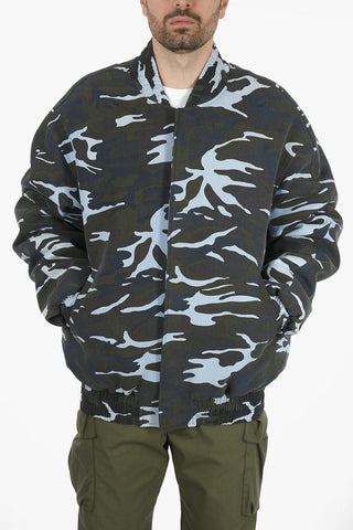 Oversized Camouflage-Bomber