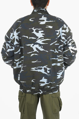 Oversized Camouflage-Bomber