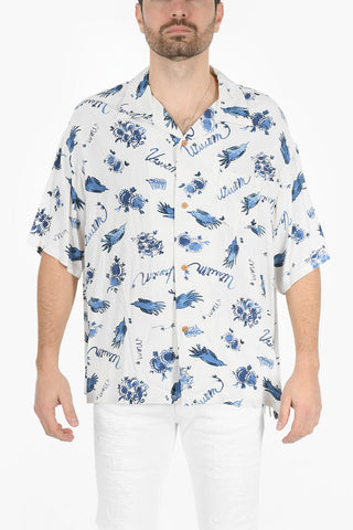 All Over Printed Oversized SUNNY BIRD Shirt