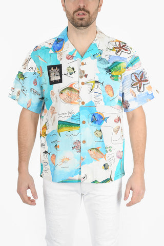 Camicia MAHI MAHI Stampata a Manica Corta