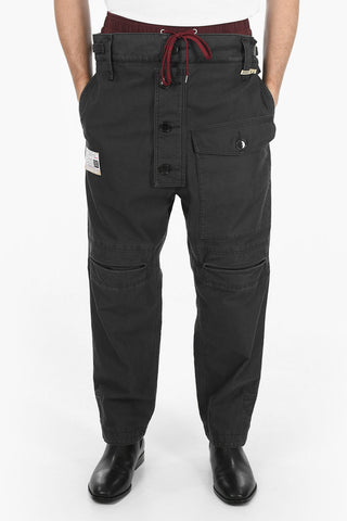 Cargo Pants with Double Waist