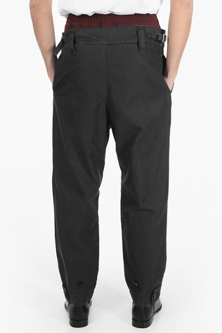 Cargo Pants with Double Waist