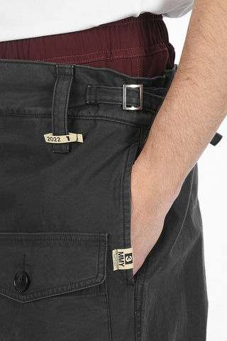 Cargo Pants with Double Waist