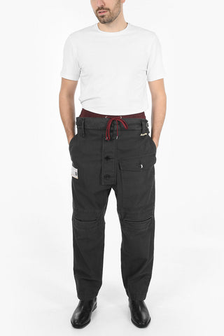 Cargo Pants with Double Waist