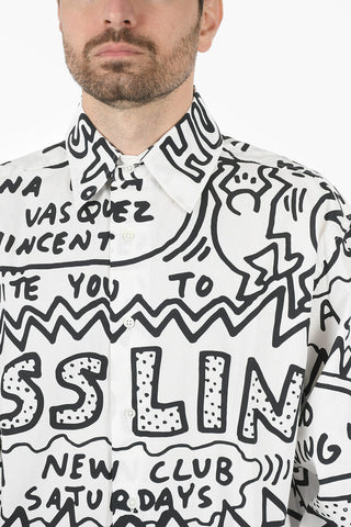 KEITH HARING Camicia in Cotone UNISEX con Stampa