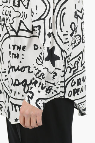 KEITH HARING Camicia in Cotone UNISEX con Stampa