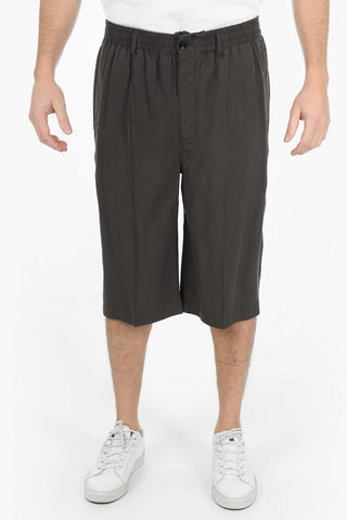 Silk EASY 3 Pockets Shorts with Dawstring on the waist