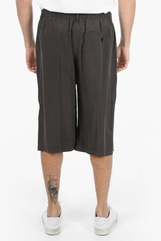 Silk EASY 3 Pockets Shorts with Dawstring on the waist