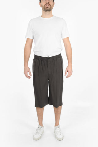 Silk EASY 3 Pockets Shorts with Dawstring on the waist