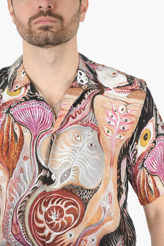 Silk Short Sleeves Shirt