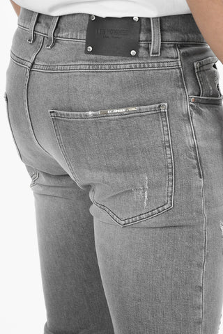 Distressed Slim Fit Jeans 17cm 
