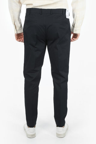 4 Pockets Plain EPSILON Pants with Belt Loops