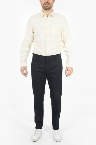 4 Pockets Plain EPSILON Pants with Belt Loops