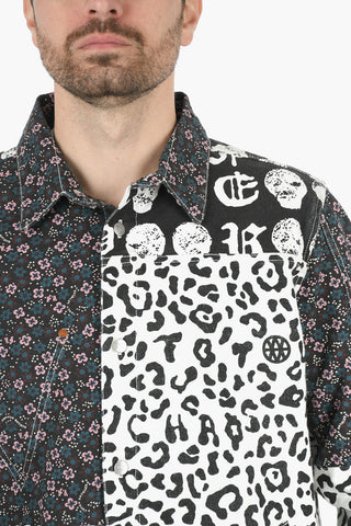 Giubbotto in Denim Multifantasia