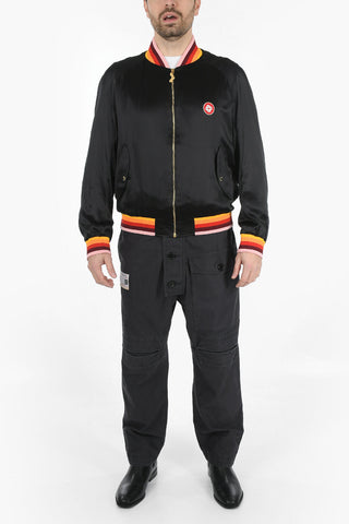Bomber in Seta Ricamato