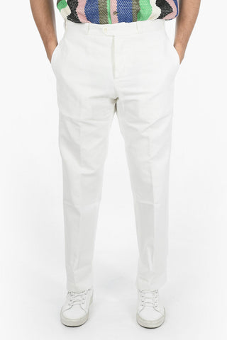 Linen and Cotton Wide Leg Pants