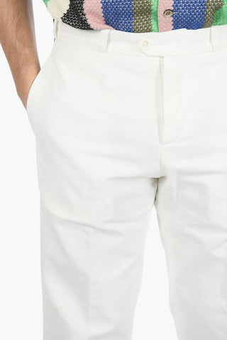 Linen and Cotton Wide Leg Pants