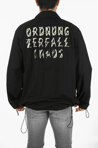 Back Printed Solid Color JULO Jacket