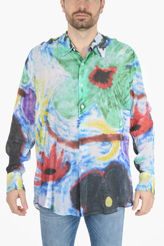 Camicia ABOVE Oversize Effetto Tie Dye