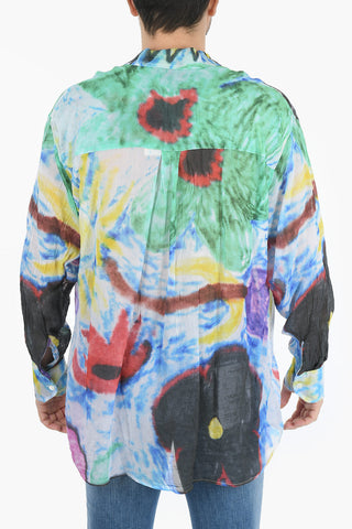 Camicia ABOVE Oversize Effetto Tie Dye