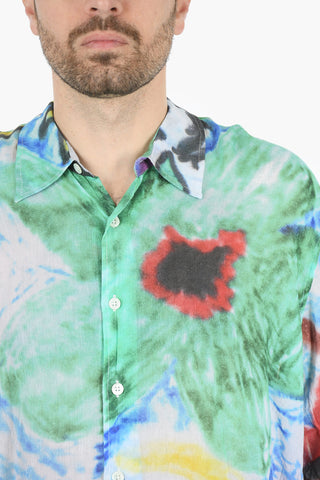 Camicia ABOVE Oversize Effetto Tie Dye