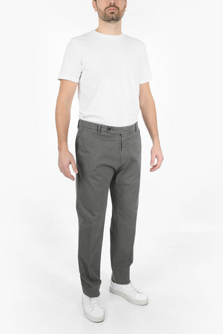 Pantaloni Chino in Cotone stretch