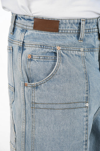 Shorts Cargo in Denim