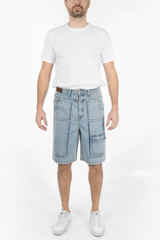 Shorts Cargo in Denim