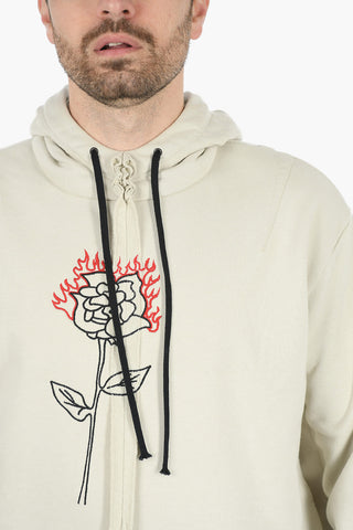 Embroidery on the front Hoodie