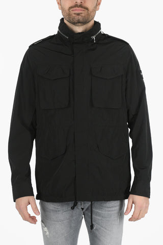 Utility Jacket with Extractable Hood