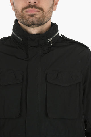 Utility Jacket with Extractable Hood