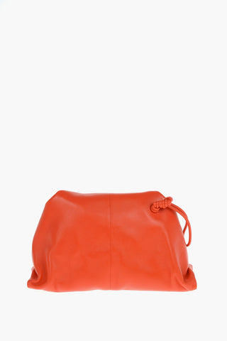 Leather TRINE Pouch with Magnetic Closure