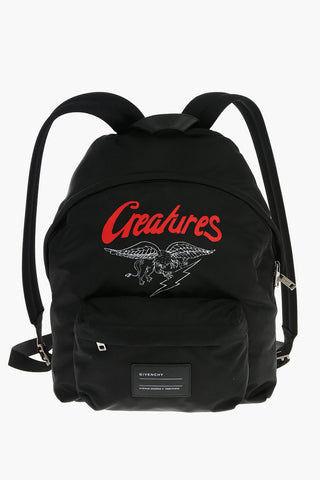 Zaino in Nylon con Stampa CREATURES