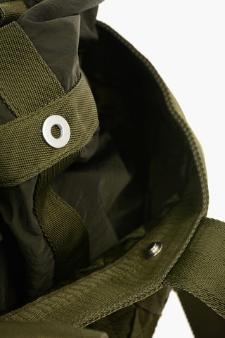 Braided-fabric WEBBING Weekender with Removable Strap